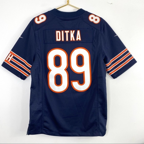 NFL Pro Chicago Bears Mike Ditka 89 Retired Player Jersey Navy Blue - Picture 3 of 11